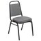 Flash Furniture Gray Fabric Banquet Chair with Silver Vein Frame, PK4 4-FD-BHF-1-SILVERVEIN-BCG-GG - alternate 7